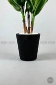 BİÇİÇEK Luna Saksı 37 Cm Si̇yah thumbnail 7