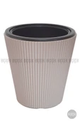 BİÇİÇEK Luna Saksı 37 Cm Mocha thumbnail 6