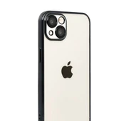 Apple İphone 15 Razer Lensli Silikon - Siyah thumbnail 1
