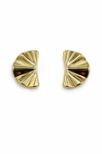 Shella Gold Çivi Küpe thumbnail 2