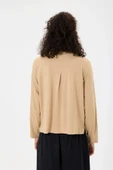 invee Modal Kısa Tunik 7255 camel thumbnail 5