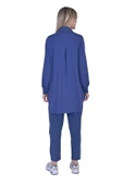 invee Modal Penye Gömlek 6926 indigo thumbnail 4