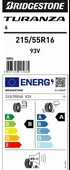 BRIDGESTONE TURANZA 6 215/55R16 97V Yaz Lastiği - 2026 thumbnail 2
