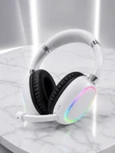 Mikrofonlu Beyaz Rgb Işıklı thumbnail 2