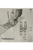 Pfaff 1/4 Inç Kapitone Ayağı 820926096 thumbnail 2