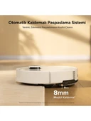 Roborock S8 Pro Akıllı Robot Süpürge Beyaz thumbnail 3