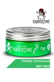 BARBERTİME,Clay Matte (MAT) Pomade Wax - 150 ml - No:6 thumbnail 1