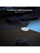 Roborock S8 Pro Akıllı Robot Süpürge Beyaz thumbnail 7