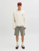 Jack&Jones 12249285 Erkek Sort - Yesil thumbnail 2