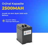 Arçelik SD 9041 28,8V 2500 mAh Batarya thumbnail 1