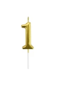 1 Rakam Mum Gold Renk thumbnail 2