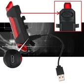 ZhlTools Usb Şarj Edilebilir Bisiklet Led Lamba thumbnail 3