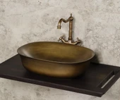 TEZGAH ÜSTÜ LAVABO BRONZ thumbnail 2