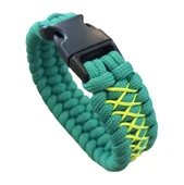 By Paracord Bileklik Erkek Yeşil thumbnail 2