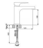 AQUA LAVABO BATARYASI (ALTIN) thumbnail 2