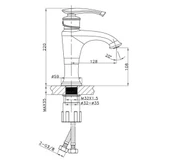 FONTANA KROM LAVABO BATARYASI thumbnail 2