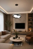 ARTELUZ KALP MODEL MODERN SARKIT AVİZE (50 CM) thumbnail 5