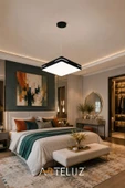 ARTELUZ KARE MODEL MODERN SARKIT AVİZE (50X50 CM) thumbnail 2