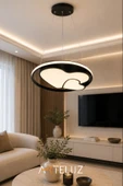 ARTELUZ KALP MODEL MODERN SARKIT AVİZE (50 CM) thumbnail 4