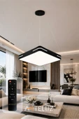 ARTELUZ KARE MODEL MODERN SARKIT AVİZE (50X50 CM) thumbnail 1