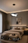 ARTELUZ KALP MODEL MODERN SARKIT AVİZE (50 CM) thumbnail 7