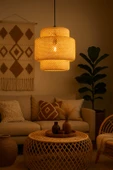 Mosso ALORA GRANDE Japon Bambu Sarkıt Avize 40cm thumbnail 1