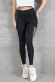 Kadın Tül Detay Tayt thumbnail 5