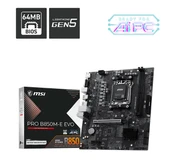 MSI PRO B850M-E EVO AM5 Ryzen D5 HDMI thumbnail 1