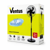 Ev Tipi Ayaklı Vantilatör - 16 İnç 5 Pervaneli - 45W Performans thumbnail 3