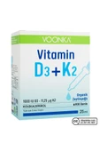 Voonka Vitamin D3+K2 Damla 25 ml thumbnail 1