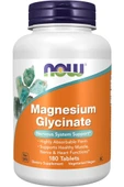 Now Foods Magnesium Glycinate 180 Tablets thumbnail 1