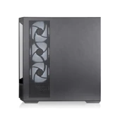 THERMALTAKE View 370TG Siyah 4x120mm ARGB Fanlı ATX KASA thumbnail 4