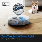 Ecovacs Deebot N20E Plus Beyaz Robot Süpürge ve Paspas thumbnail 4