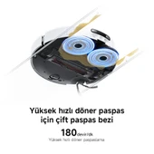 Xiaomi Robot Vacuum H50 Pro Beyaz Akıllı Robot Süpürge thumbnail 4