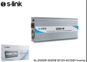 S-Link Sl-2000W 2000W Dc12v-Ac230v İnverter thumbnail 1