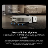 Xiaomi Robot Vacuum 5 Pro Beyaz Akıllı Robot Süpürge thumbnail 5