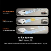 Xiaomi Robot Vacuum 5 Pro Beyaz Akıllı Robot Süpürge thumbnail 3