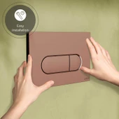 740-2240 VitrA Root Round Kumanda Paneli, Soft Bakır thumbnail 1