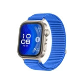 Newface Huawei Fit 4 Braid Kordon - Mavi thumbnail 3