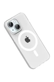 Joko Apple iPhone 15 PC Blank Magsafe Kapak - Şeffaf thumbnail 3
