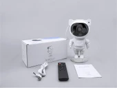 Çocuklara Özel Projeksiyon Astronot Lamba Speaker Sevimli thumbnail 3