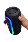 Bluetooth Hoparlör USB Şarjlı Uzun Pil Ömrü Android ve İOS Uyumlu Renkli thumbnail 3