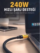 240W 3'Ü 1 ARADA HIZLI ŞARJ KABLOSU thumbnail 2