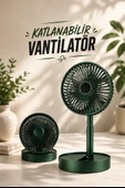 Soğutucu Vantilatör Telefon Standlı Mini Fan thumbnail 1