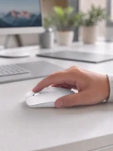 Kablosuz Bluetooth Mouse Sessiz Tıklama Ergonomik Wireless Fare thumbnail 2