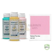 Permolit Multi Surface Akrilik Hobi Boyası BEBEK PEMBE 120 ml. thumbnail 1