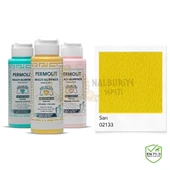 Permolit Multi Surface Akrilik Hobi Boyası SARI 120 ml. thumbnail 1