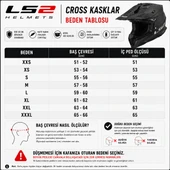 KAPALI KASK LS2 DRIFTER DEVOR MAT GRİ TITANIUM KIRMIZI ORJİNAL XL thumbnail 6