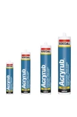 Acryrub Silikonize Mastik Beyaz 500 gr thumbnail 3