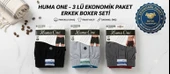 Huma One Erkek Havlu Bel Düz Boxer 3 lü thumbnail 3